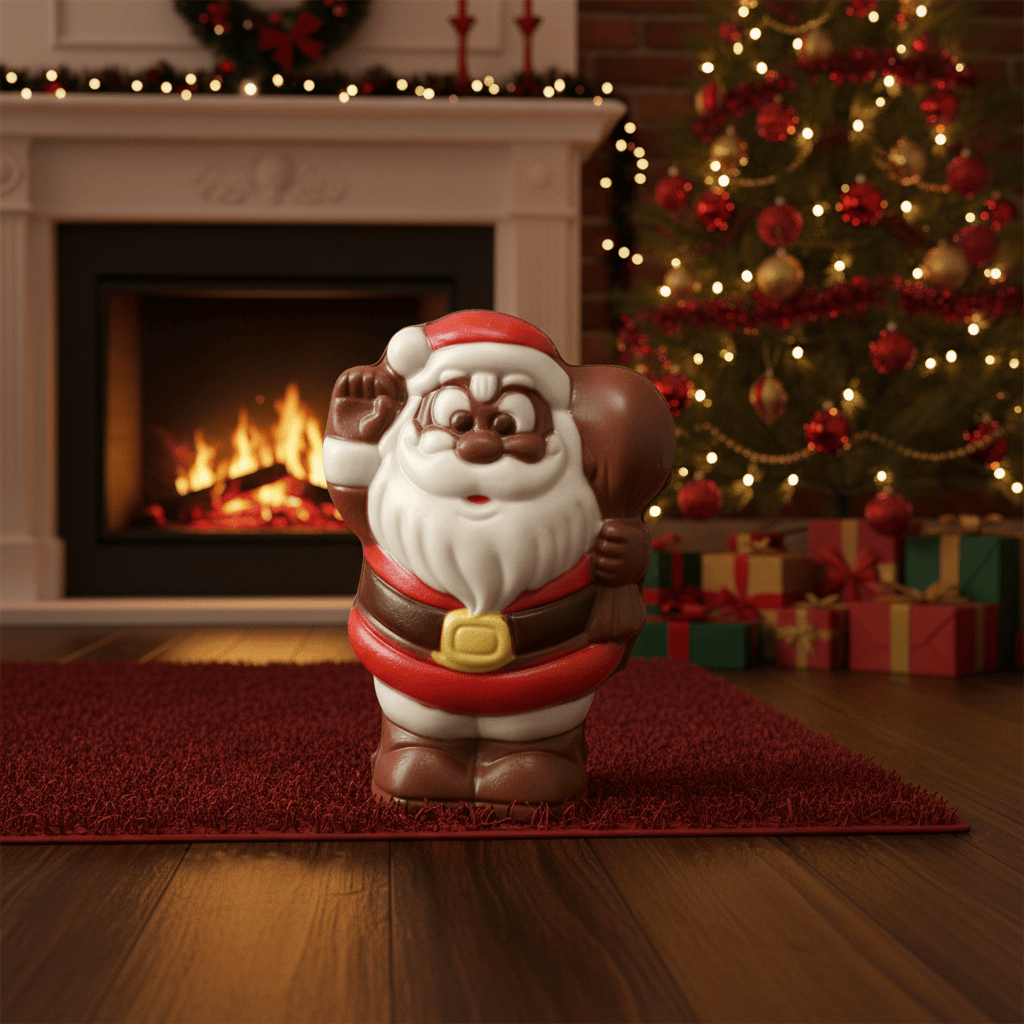 Milk chocolate Santa Claus 50g 5407008477875 The Belgian Chocolate Makers