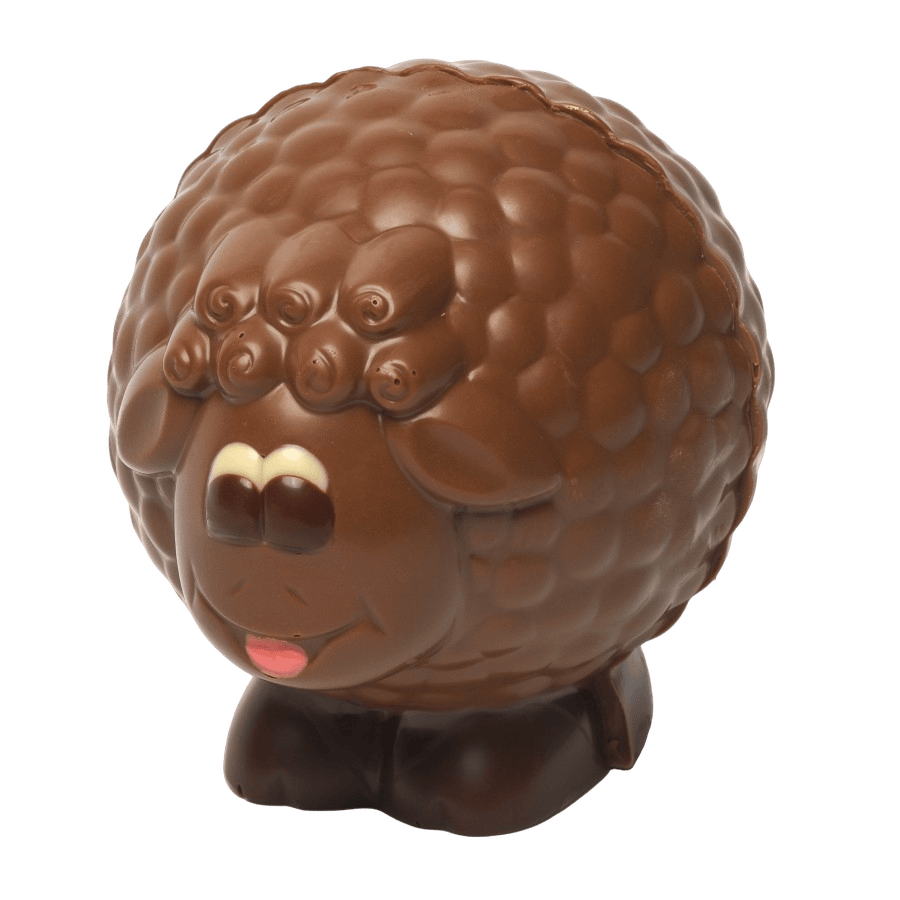 Milk chocolate sheep 130g 5407008476533 The Belgian Chocolate Makers