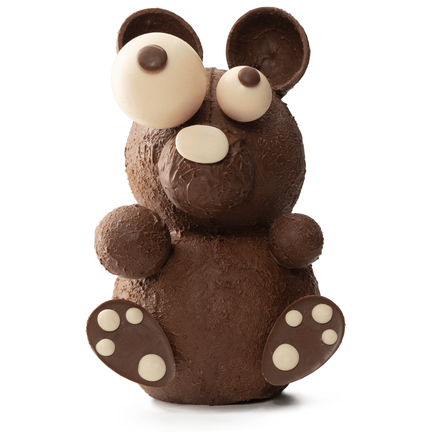 Milk chocolate winter bear 520g 5407008474959 The Belgian Chocolate Makers