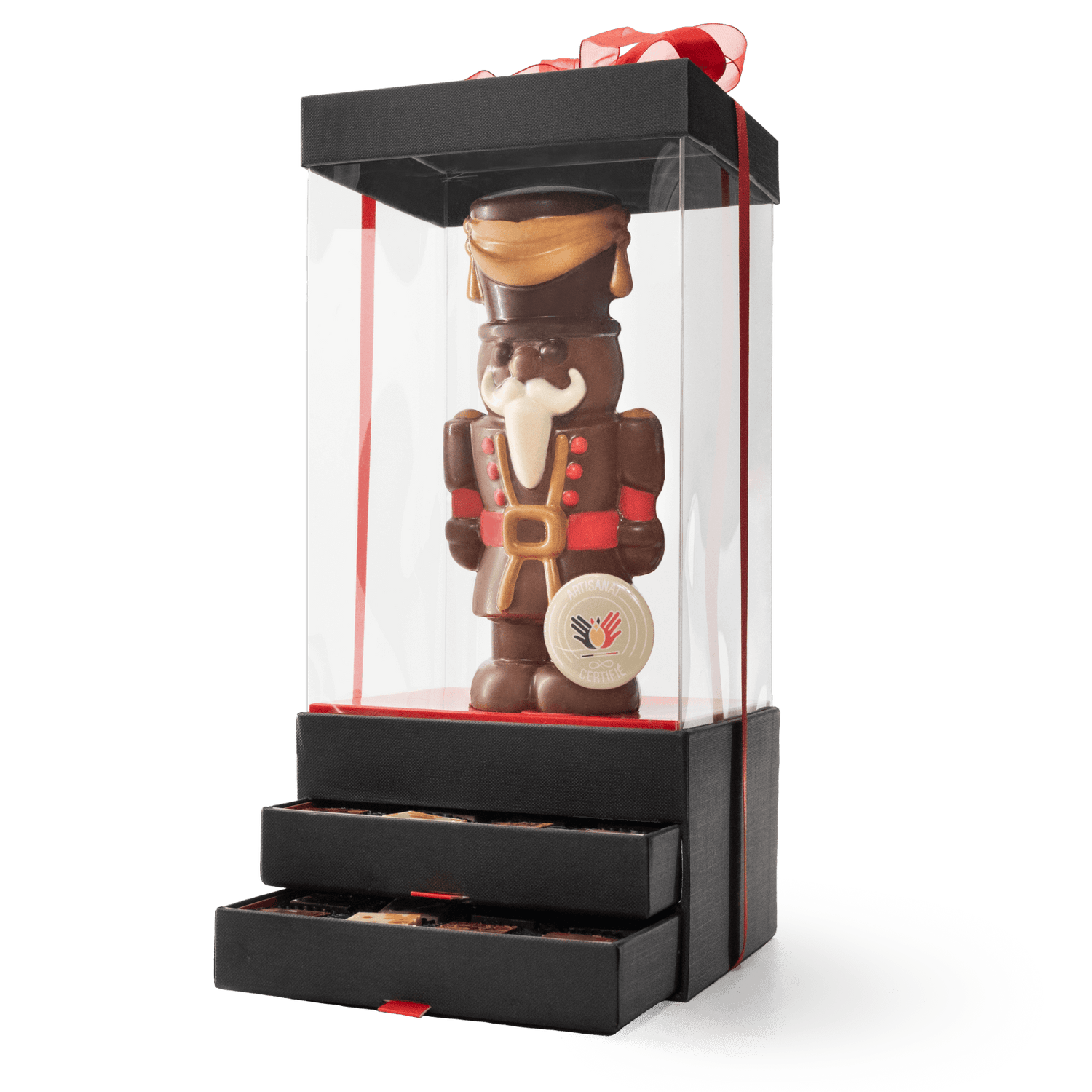 Skyline nutcraker with pralines 700g 5407008478643 The Belgian Chocolate Makers