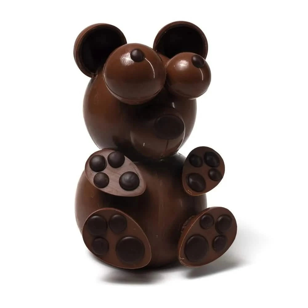 Milk chocolate bear 3D - The Belgian Chocolate Makers