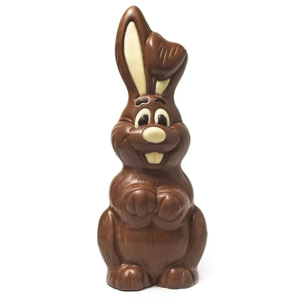 Easter bunny XXL 2,8 Kgs handmade with milk chocolate - The Belgian Chocolate Makers