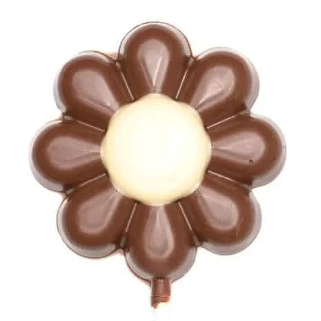 Milk chocolate lollipop flower - The Belgian Chocolate Makers