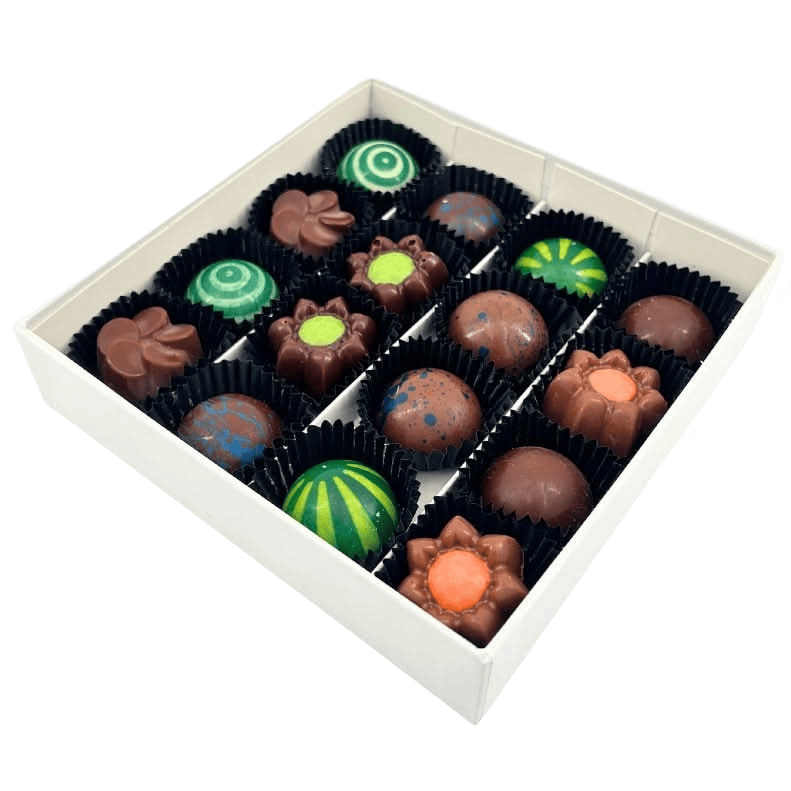 Tropical sea pralines box (mixed) 240 Grs 5407008479749 The Belgian Chocolate Makers