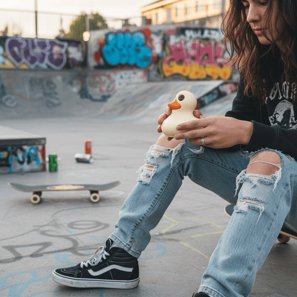 White chocolate duck 420g 5407008471866 The Belgian Chocolate Makers