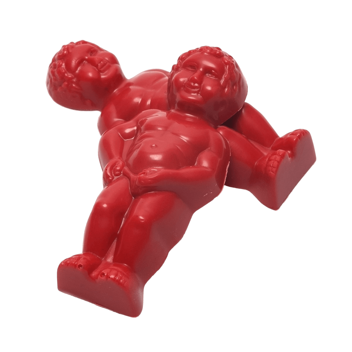 White chocolate Manneken Pis (red) 2x20g 5407008476755 The Belgian Chocolate Makers