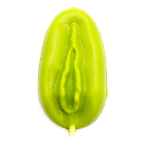 White chocolate playful green female treat 30g - The Belgian Chocolate Makers