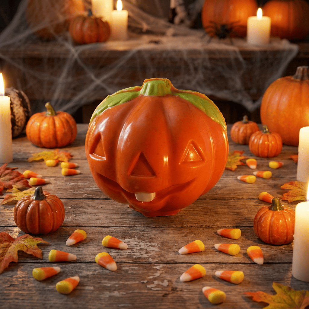 White chocolate pumpkin 150g 5407008477769 The Belgian Chocolate Makers