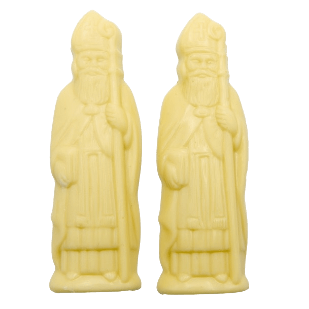 White chocolate Saint Nicholas caraques 2x35g 5407008471125 The Belgian Chocolate Makers
