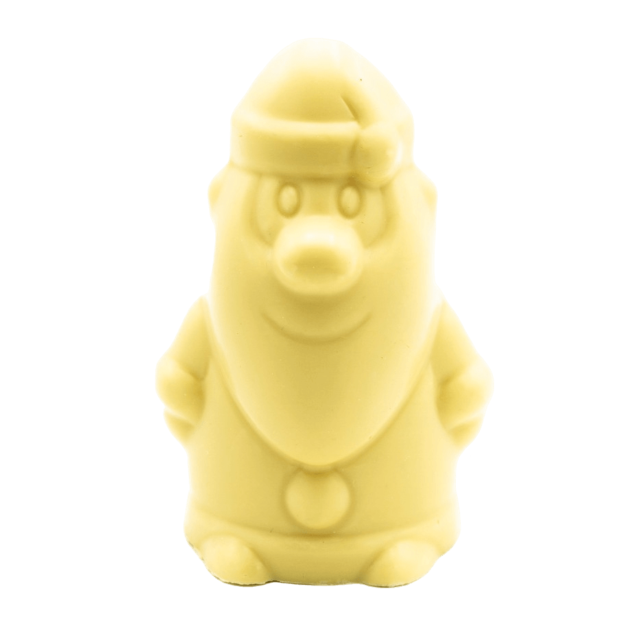White chocolate Santa Claus 150g 5407008471163 The Belgian Chocolate Makers