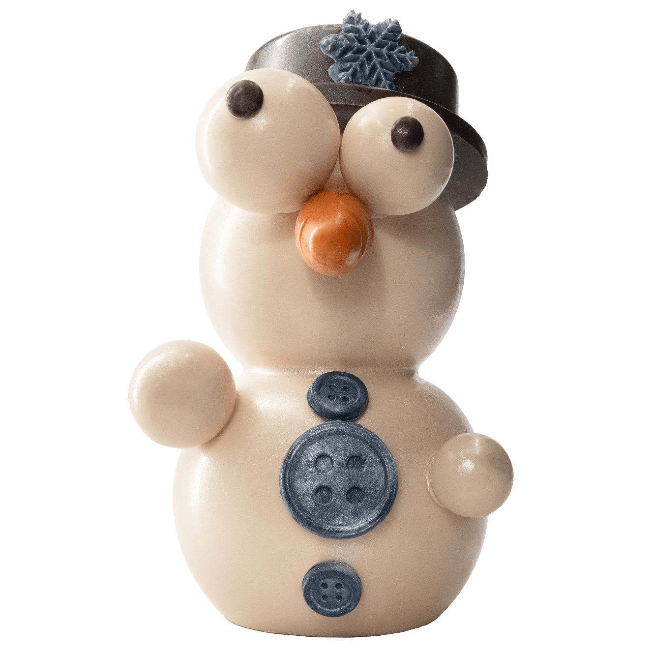 White chocolate snowman 650g 5407008474911 The Belgian Chocolate Makers