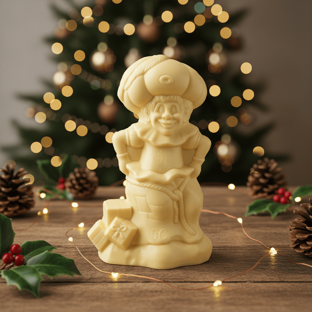 White chocolate St. Nicholas’s companion 230g - The Belgian Chocolate Makers
