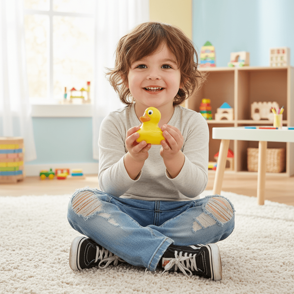 White chocolate yellow duck 75g 5407008477318 The Belgian Chocolate Makers