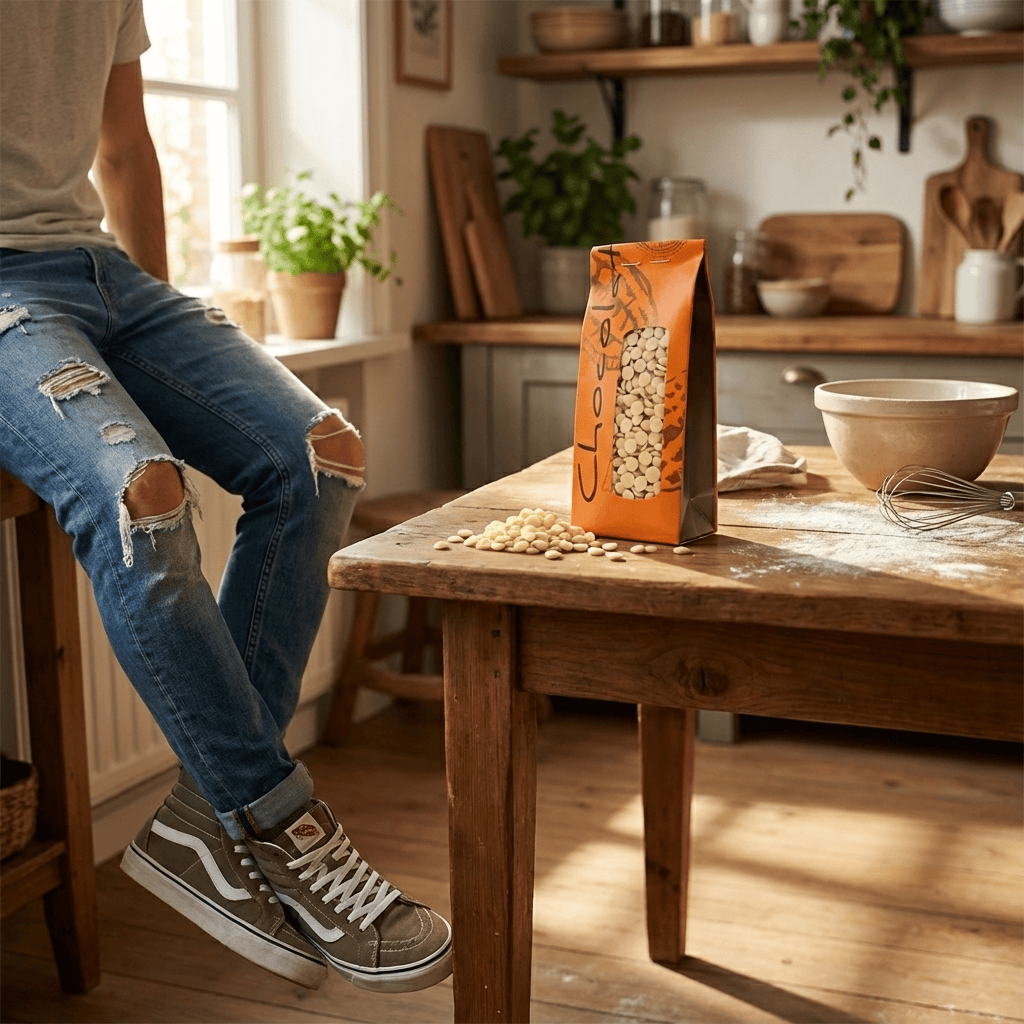 White drinking chocolate 200g 5407008473747 The Belgian Chocolate Makers