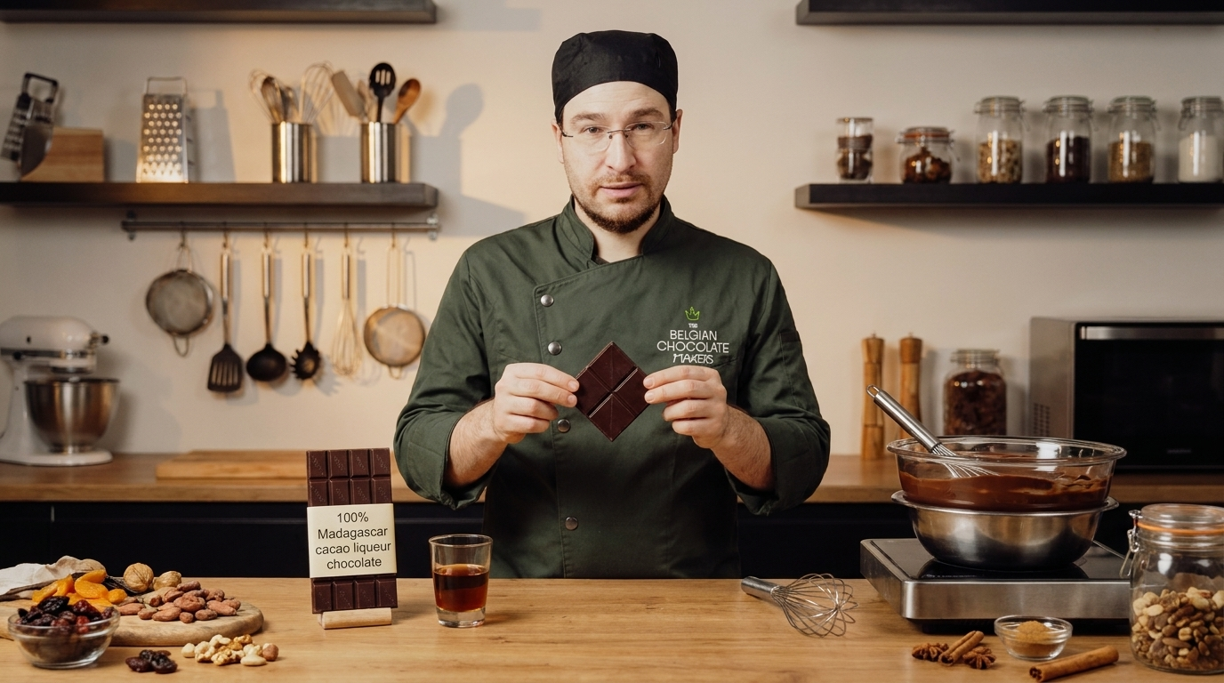 How to taste, pair and cook with a 100% Madagascar cacao liqueur chocolate bar