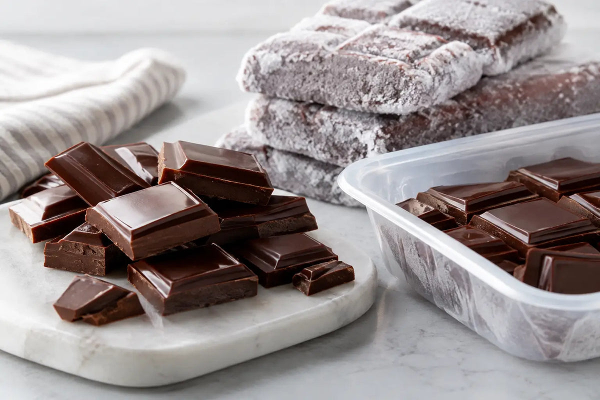 Can Chocolate Be Frozen Without Losing Its Finish?