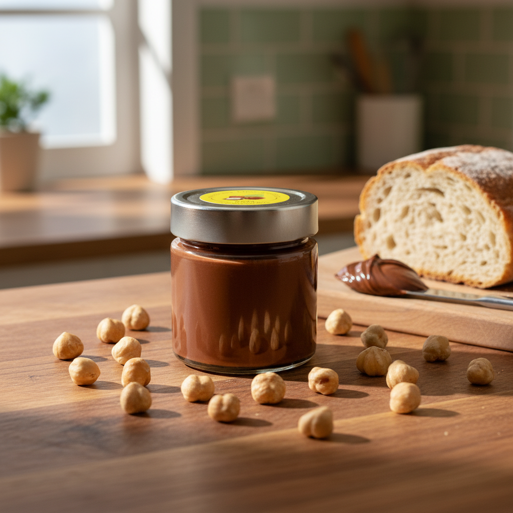 55% Italian Piedmont hazelnut chocolate spread 250g
