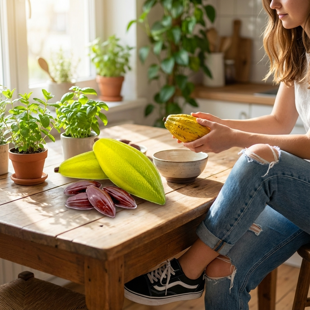 Cabosse de cacao chocolat noir 100 grs