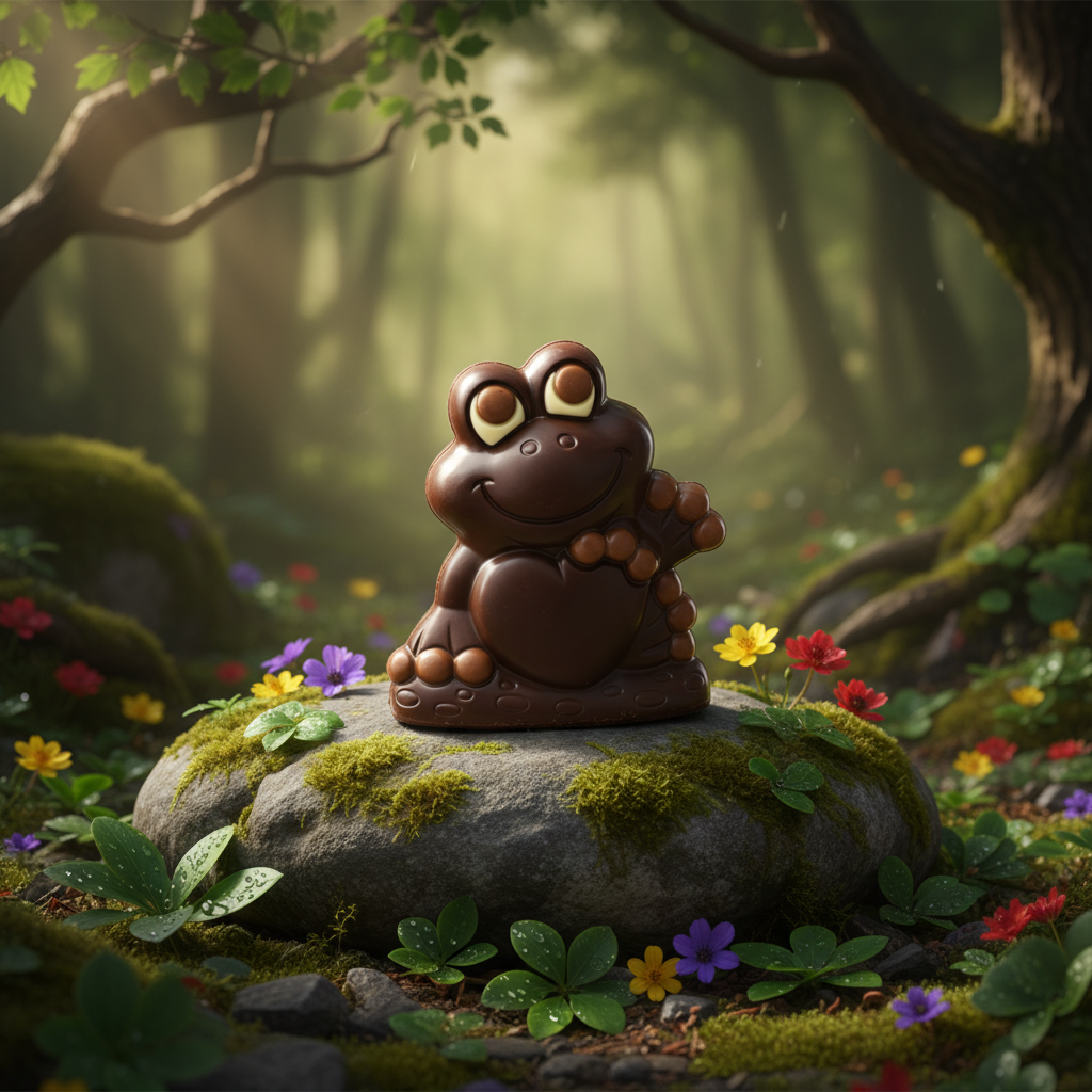 Dark chocolate frog 170g