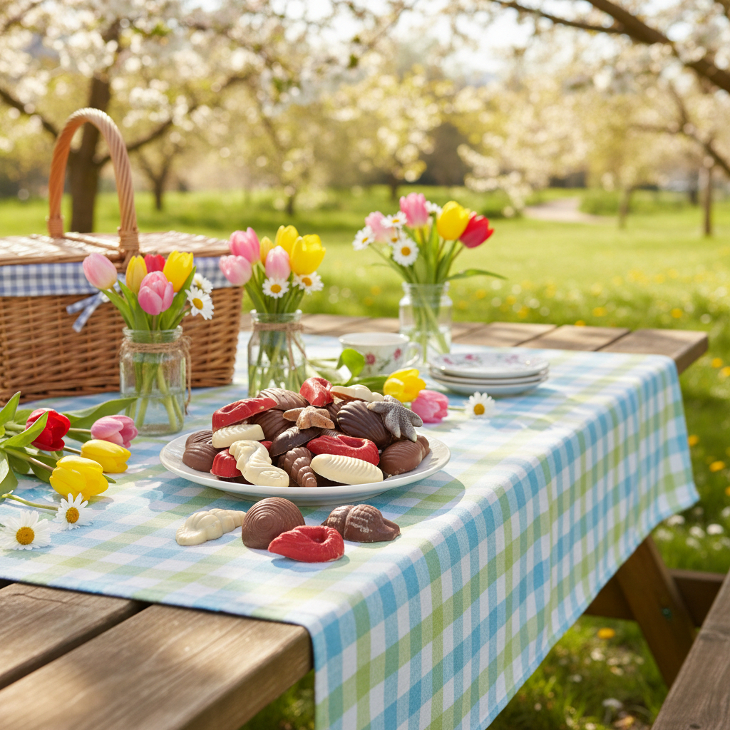 Conchiglia di mare in cioccolato
