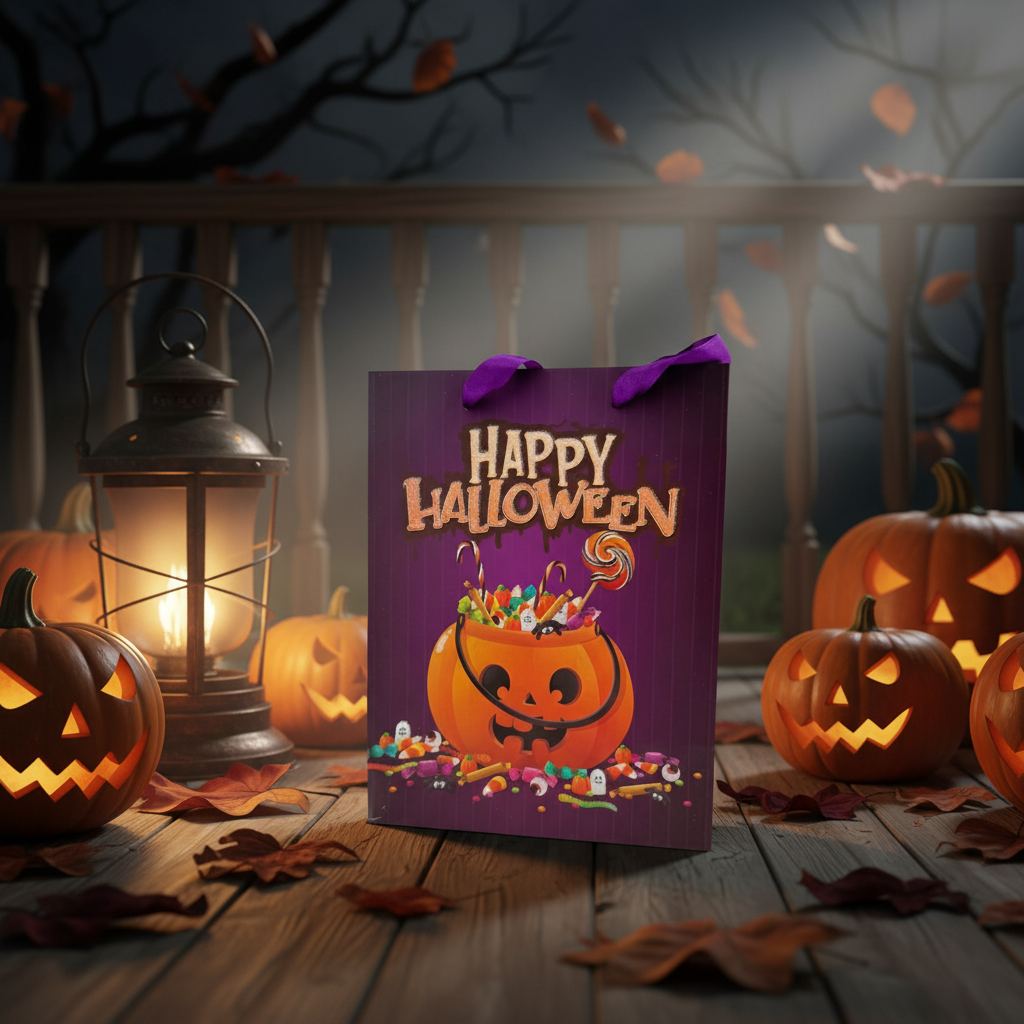 Halloween-Einkaufstasche