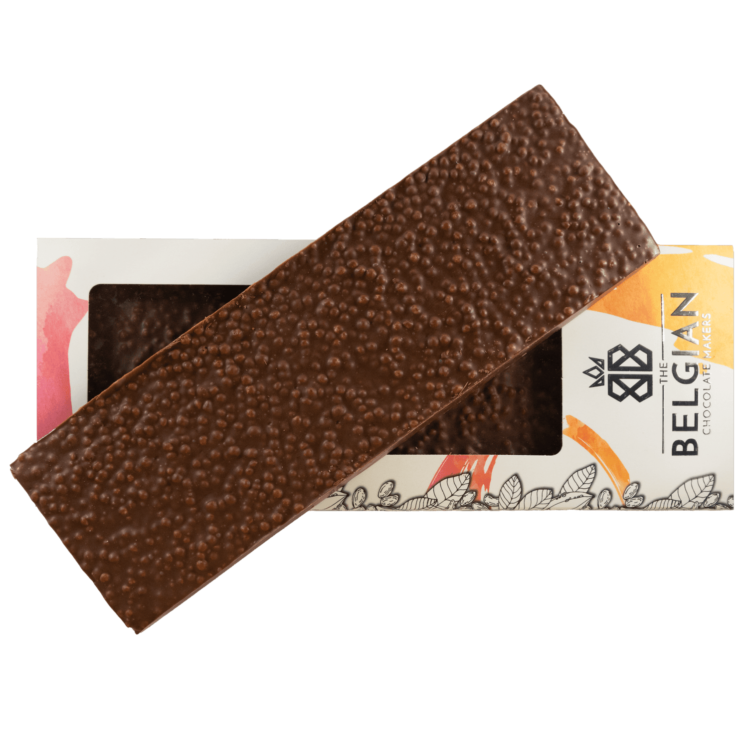 Fantasie melk chocoladereep 375 grs met krokante rijst