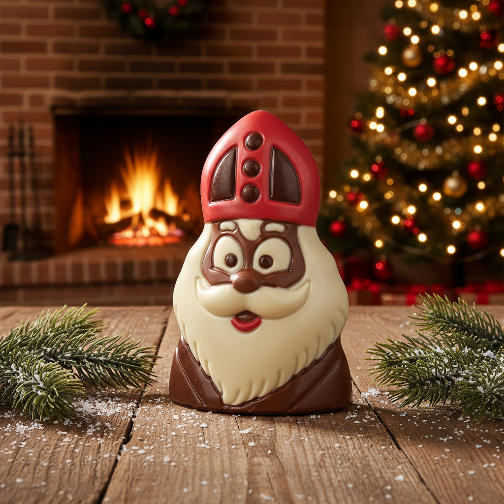 Milk chocolate Saint Nicholas bust 150g