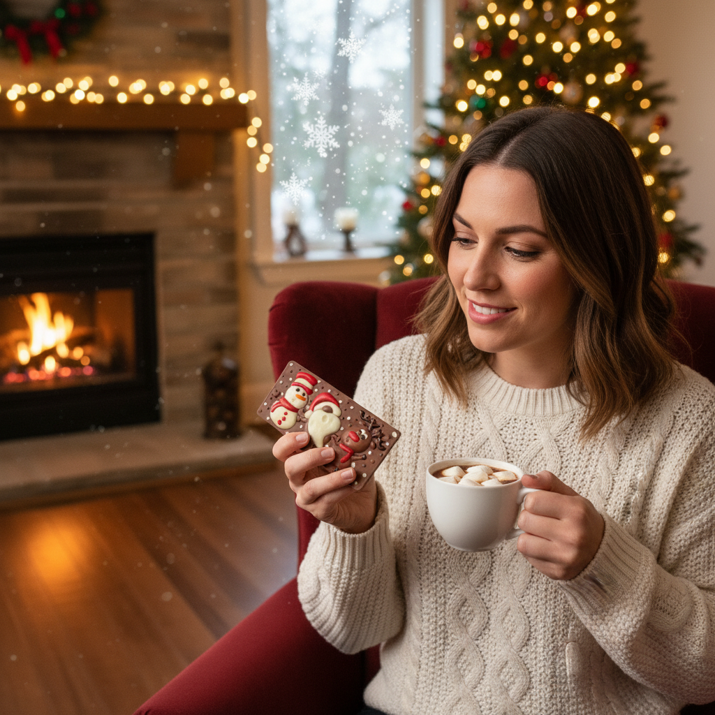 Vollmilchschokolade Weihnachtsfreunde Tafel 100g