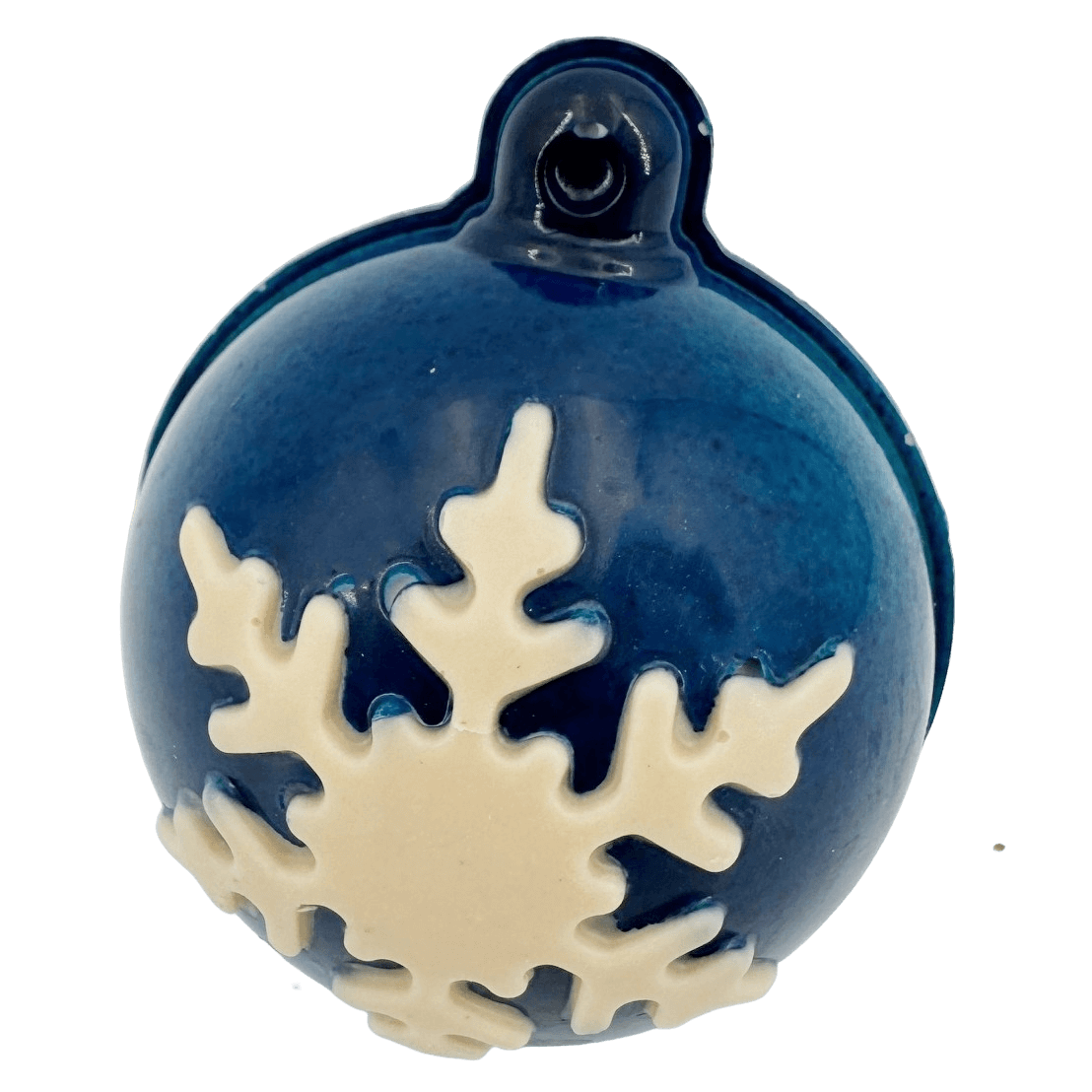 Weiße Schokolade festliche Weihnachtsschale 60g