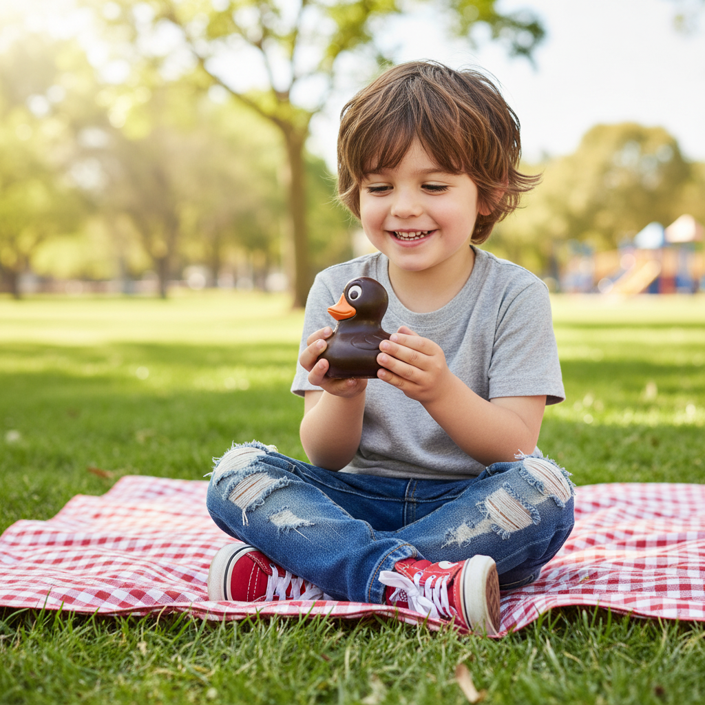 Dark chocolate duck 75g