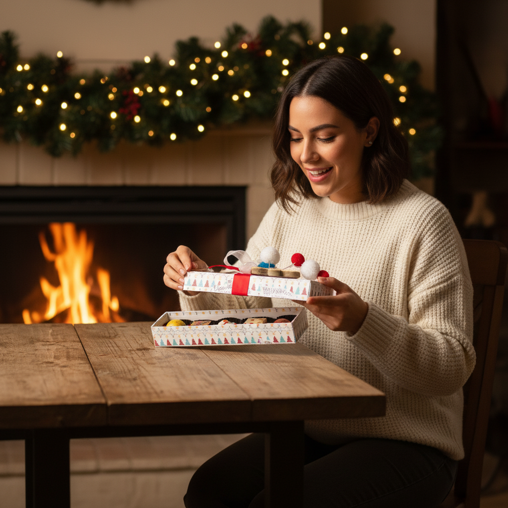 Christmas box my bear friend 5 pralines 75g