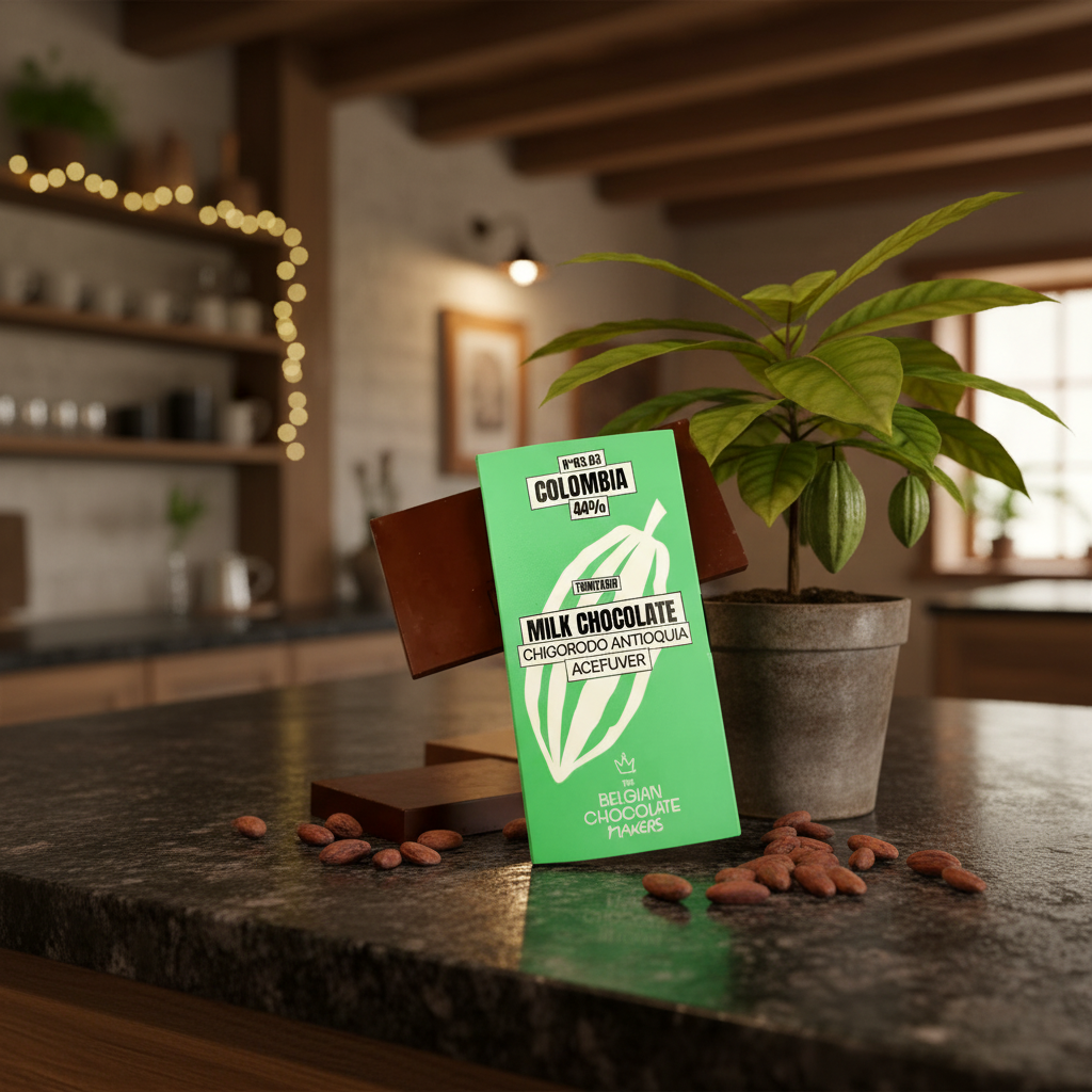 Tafelschokolade aus Kolumbien Chigorodo Antiquia Acefuver 44%