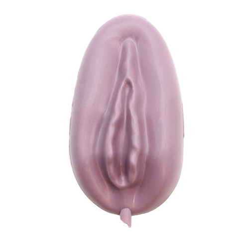 White chocolate playful purple female treat 30g