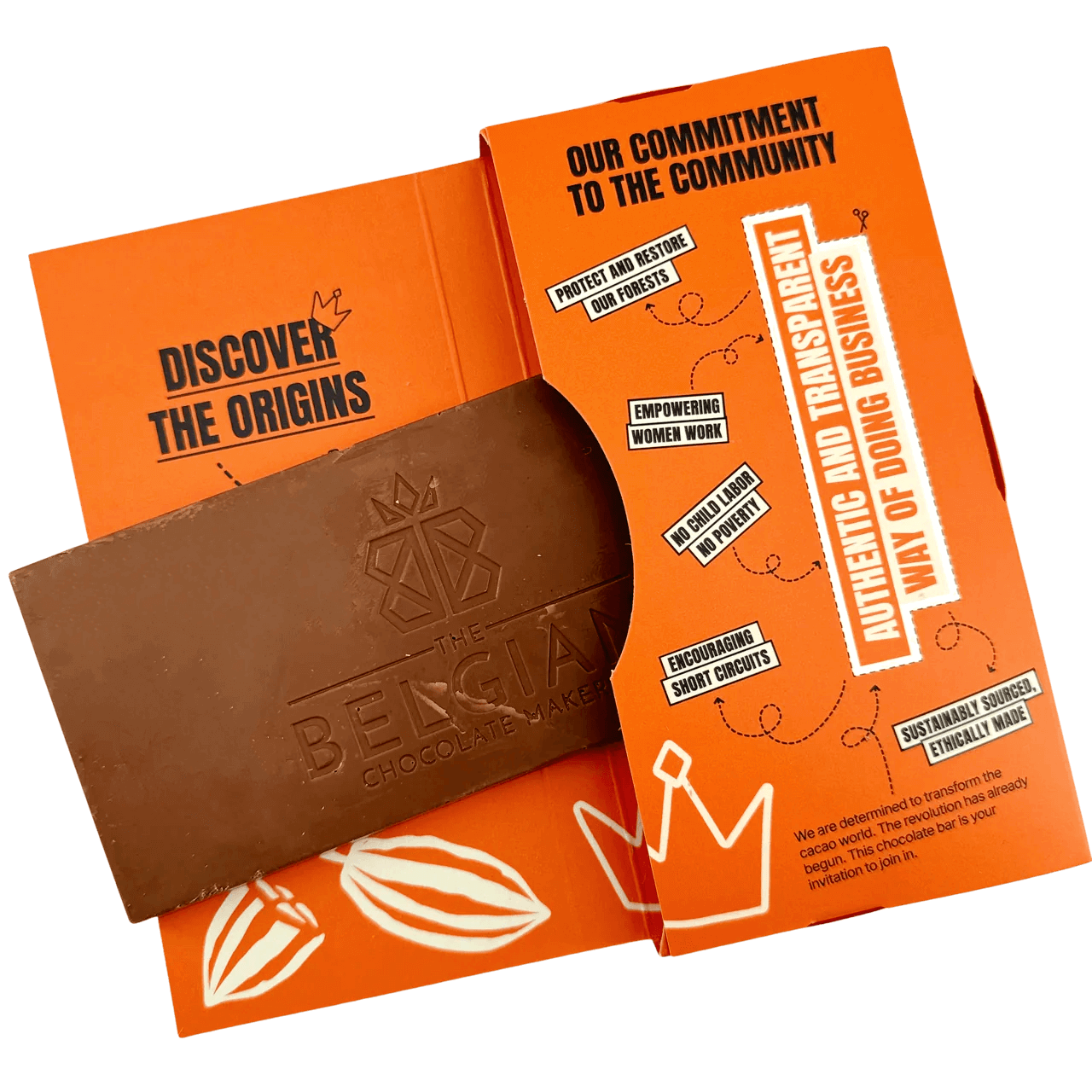 Chocolate bar Kasalto origin Ecuador 47% salted caramel