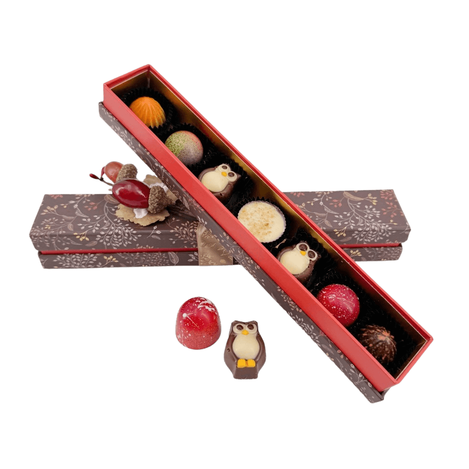 Autumn whispers pralines 105g 5407008478421 The Belgian Chocolate Makers