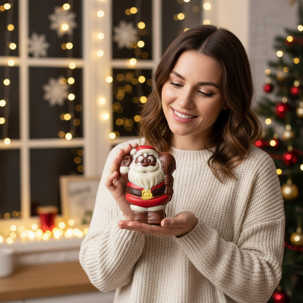 Milk chocolate Santa Claus 50g