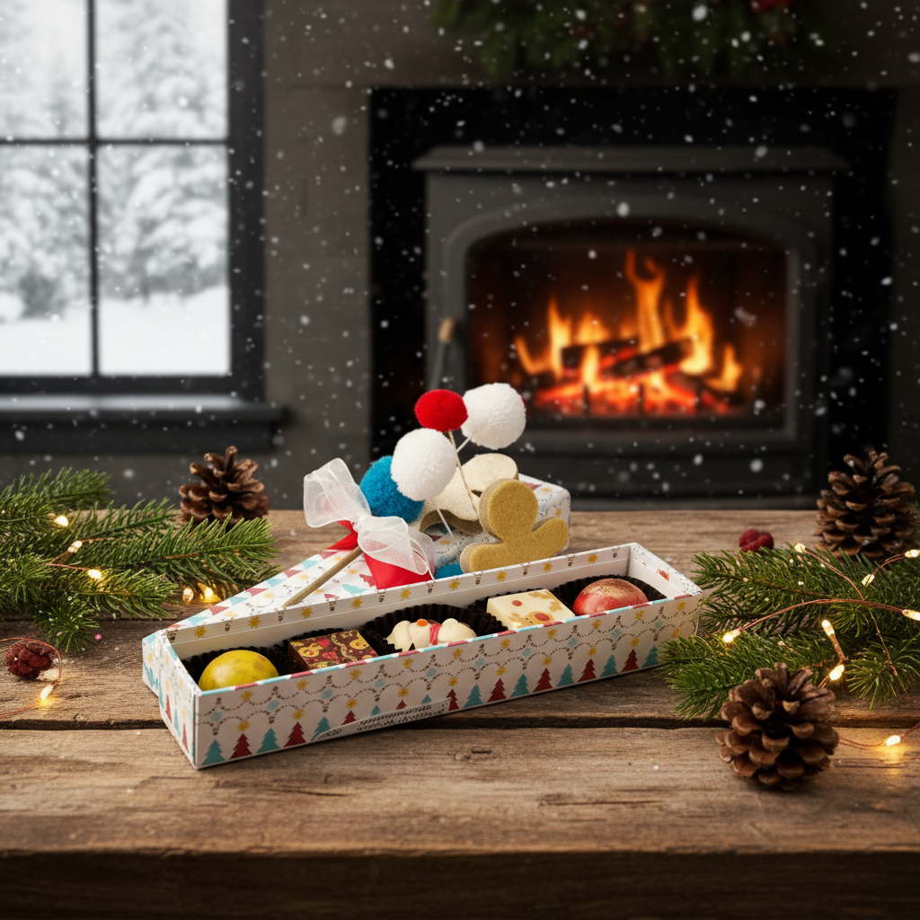 Christmas box my bear friend 5 pralines 75g