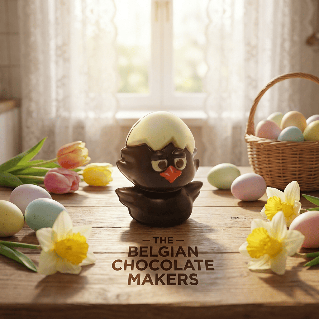 Calimero dark chocolate figurine 300g 5407008475246 The Belgian Chocolate Makers