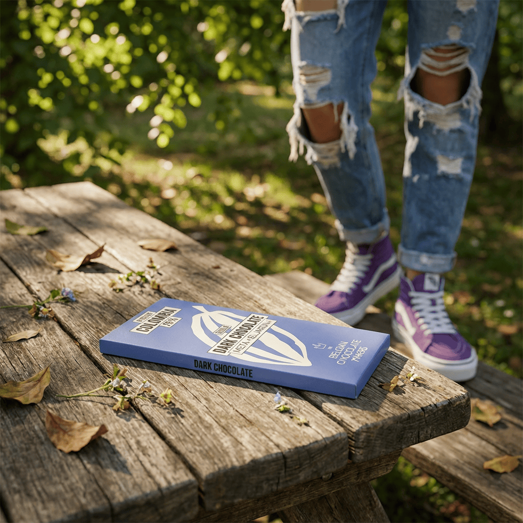 Chocolate bar Colombia Meta El Jardin 75% 5407008479329 The Belgian Chocolate Makers