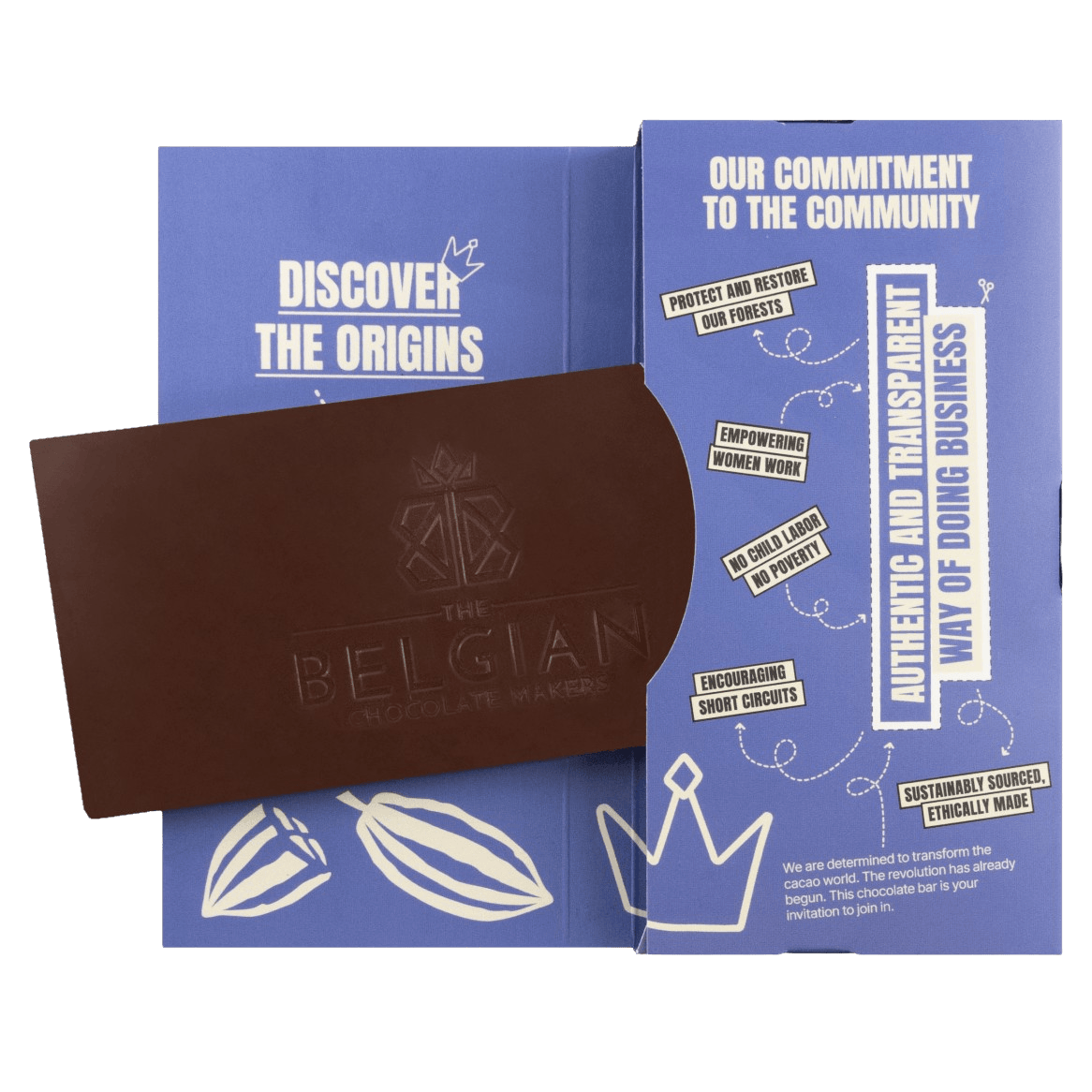 Chocolate bar Colombia Meta El Jardin 75% 5407008479329 The Belgian Chocolate Makers