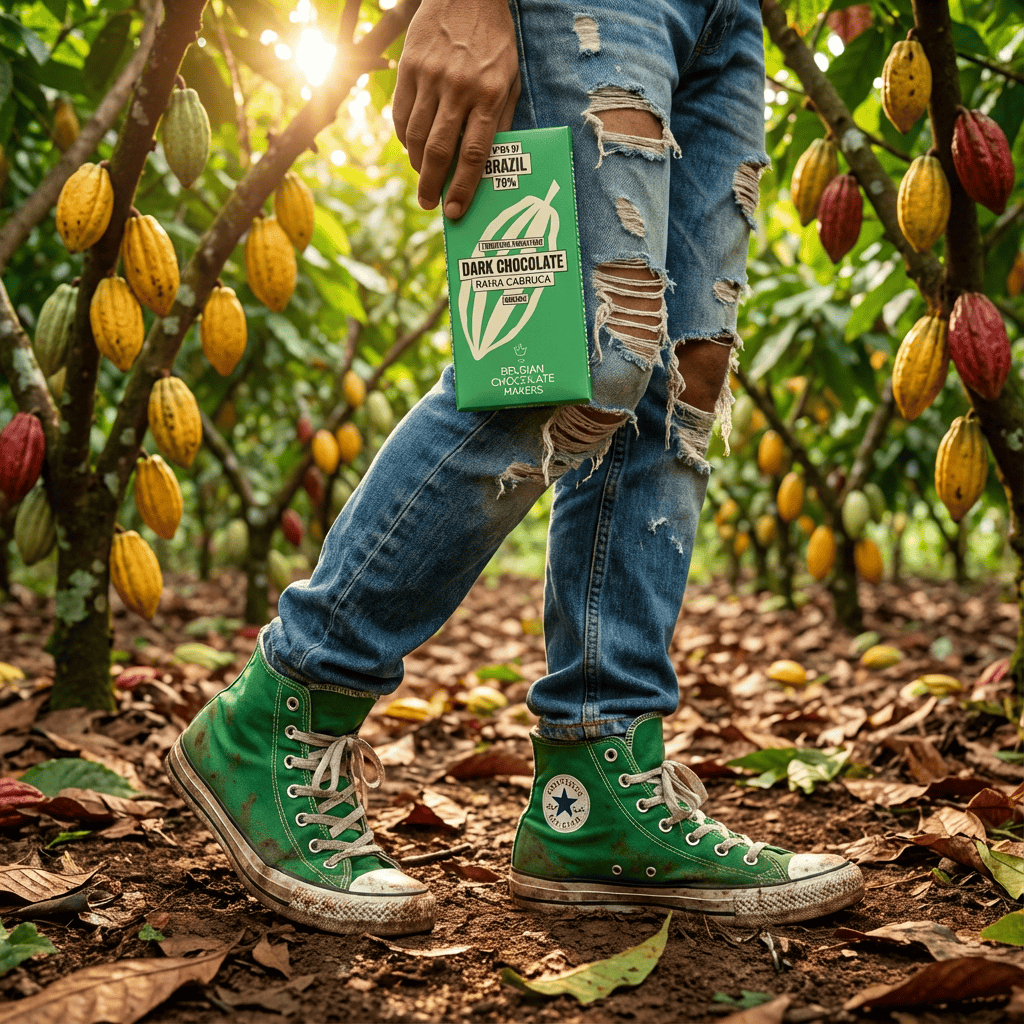 Chocolate bar origin Brazil Bahia Cabruca 70% 5407008479367 The Belgian Chocolate Makers