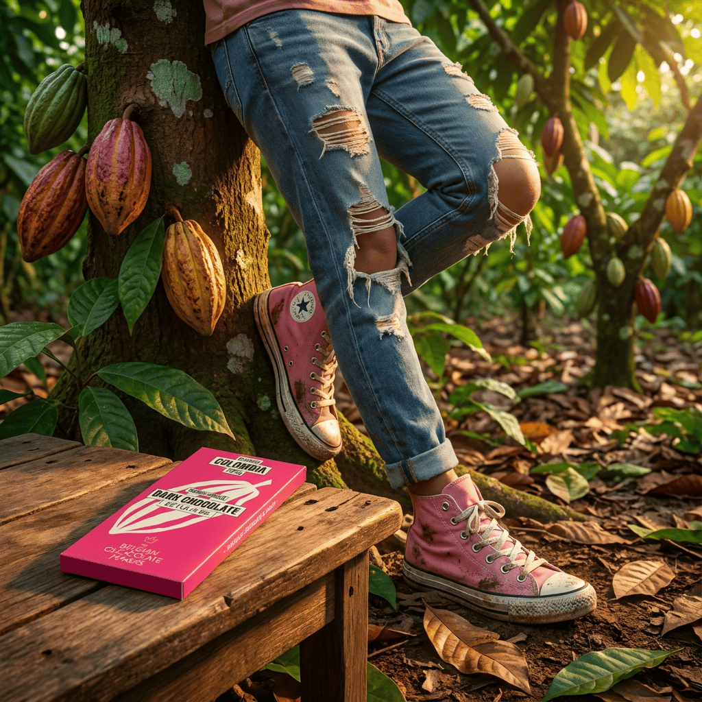 Chocolate bar origin Colombia Betulia B6 70% 5407008478261 The Belgian Chocolate Makers