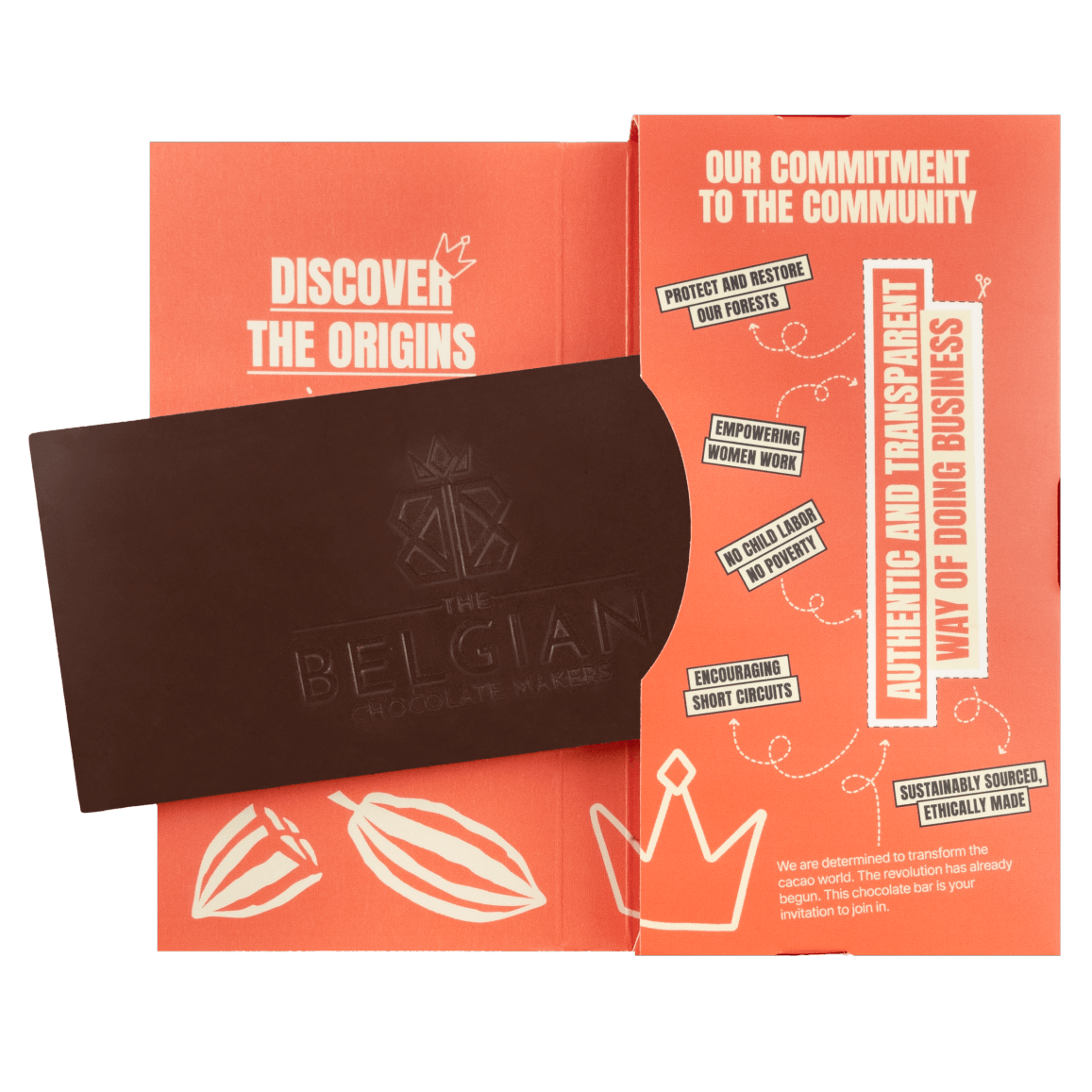 Chocolate bar origin Colombia Espina de Alicante 72% 5407008477646 The Belgian Chocolate Makers