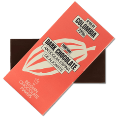Chocolate bar origin Colombia Espina de Alicante 72% 5407008477646 The Belgian Chocolate Makers