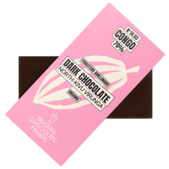 Chocolate bar origin Congo North-Kivu Virunga 70% 5407008470234 The Belgian Chocolate Makers