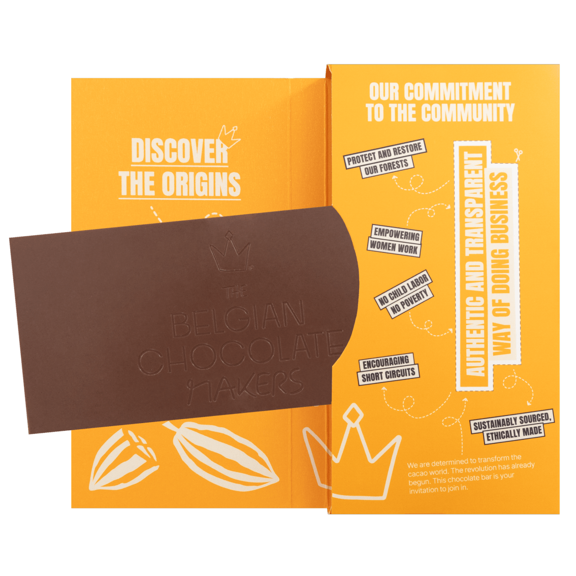 Chocolate bar origin Dominican Republic Hispaniola Bhonacao 45% 5407008470203 The Belgian Chocolate Makers