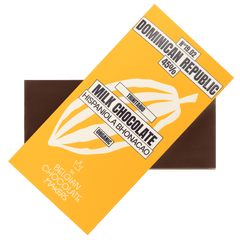 Chocolate bar origin Dominican Republic Hispaniola Bhonacao 45% 5407008470203 The Belgian Chocolate Makers