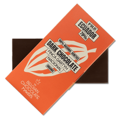 Chocolate bar origin Ecuador Finca Gartyh 70% 5407008478247 The Belgian Chocolate Makers