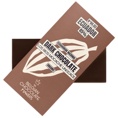 Chocolate bar origin Ecuador Los Rios Mocache Unocace 85% 5407008470227 The Belgian Chocolate Makers