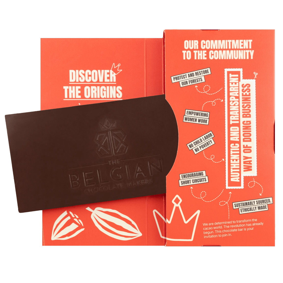 Chocolate bar origin Guatemala Finca Paso Cocodrilo 75% 5407008476168 The Belgian Chocolate Makers